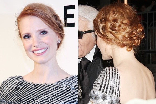 Jessica Chastain's Hairstyles