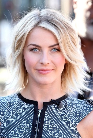 Julianne Hough Short Haircut - Sexy Layered Short Hairstyle for Thick Hair
