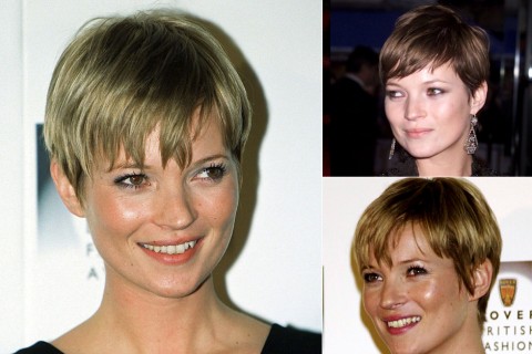 Kate Moss' short hairstyle