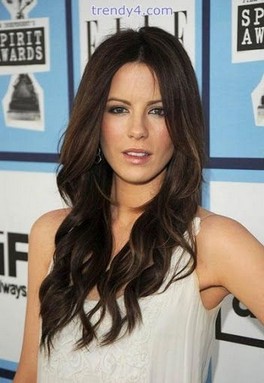 Long Curly Hairstyle for Brunette Hair