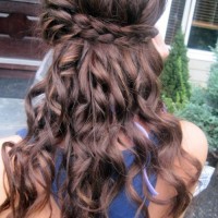 Long Tousled Waves with Braid