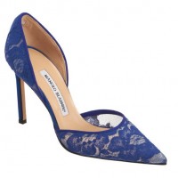MANOLO BLAHNIK Lace Tayler