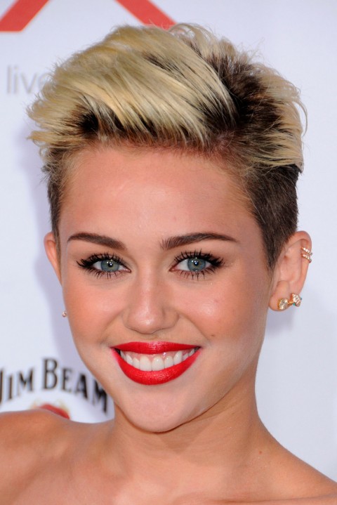 Miley-Cyrus' short hairstyle