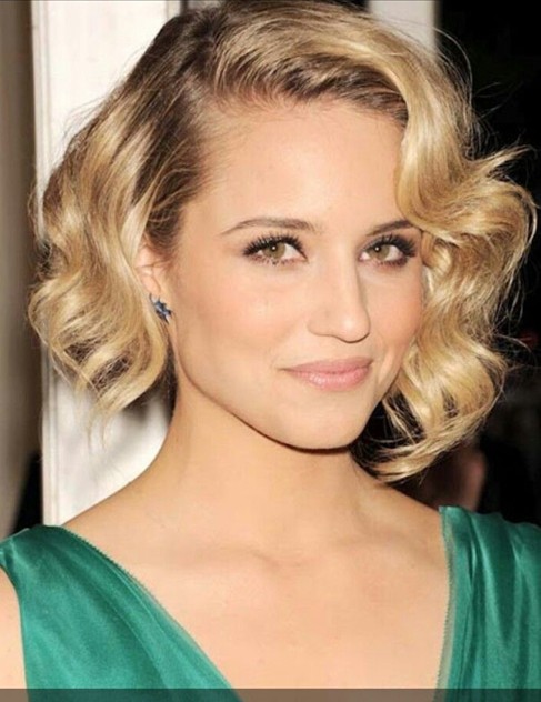 Ombre Bob Hairstyle: Sexy Short Curly Hairstyle for Women ...