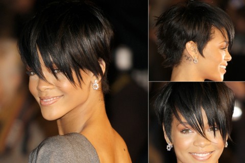 Rihanna-Short-Hairstyles