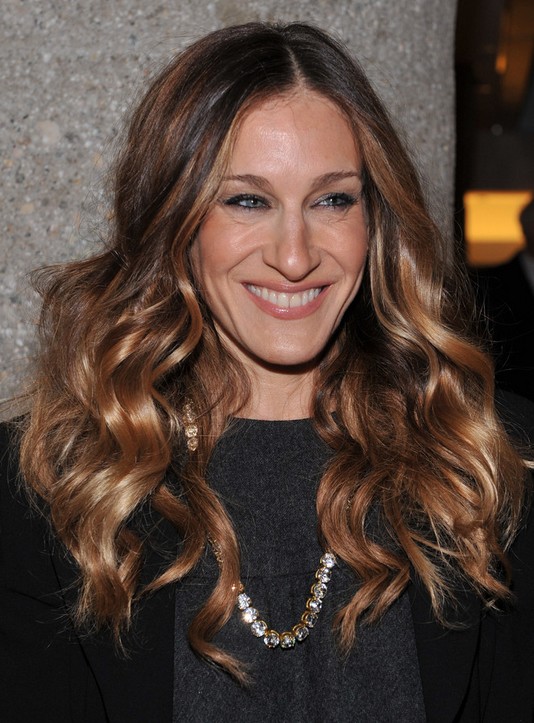 Sarah Jessica Parker Long Hairstyle: Heavy Curls
