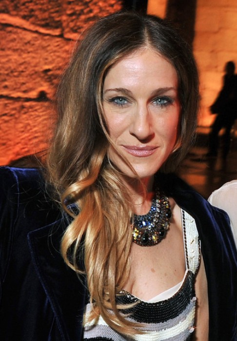 Sarah Jessica Parker Long Hairstyle: Layered Curls