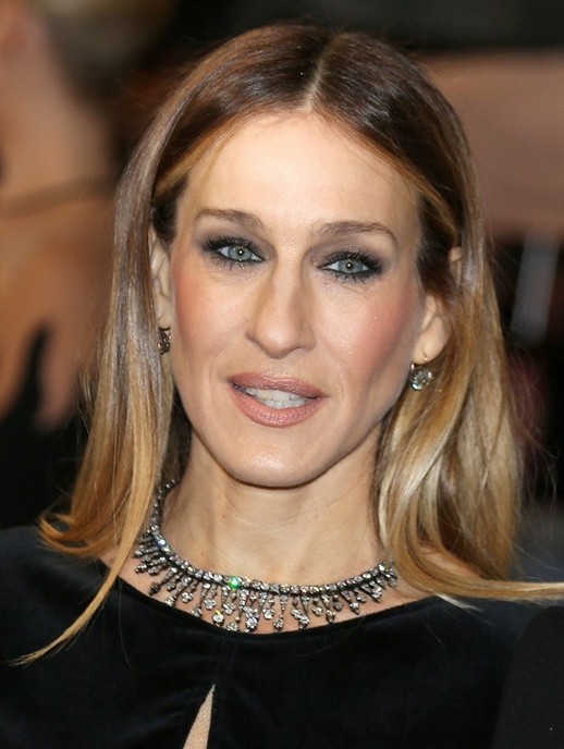 Sarah Jessica Parker Long Hairstyle: Straight Hair for Women under 40