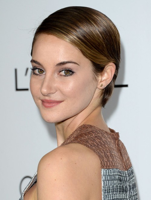 Shailene Woodley's Short Hairstyles: Playful Pixie Haircut for 2014