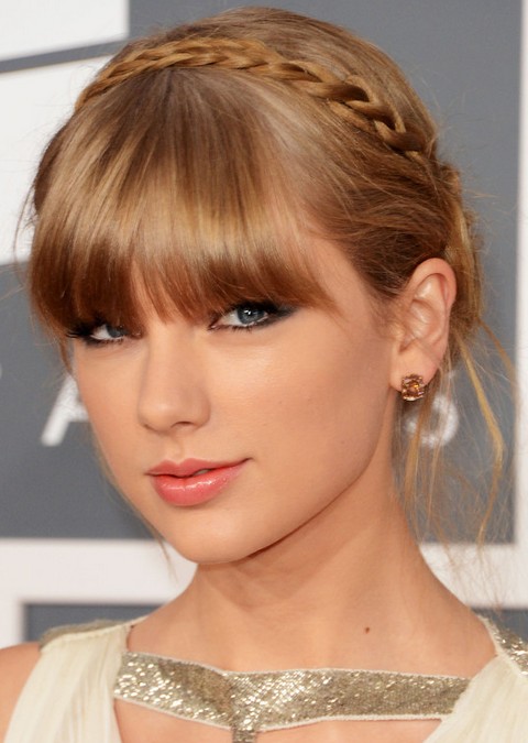 Taylor Swift Hairstyles: Fairy Braided Updo for Young Girls