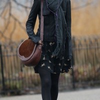 Taylor Swift's Flat Oxfords-Black