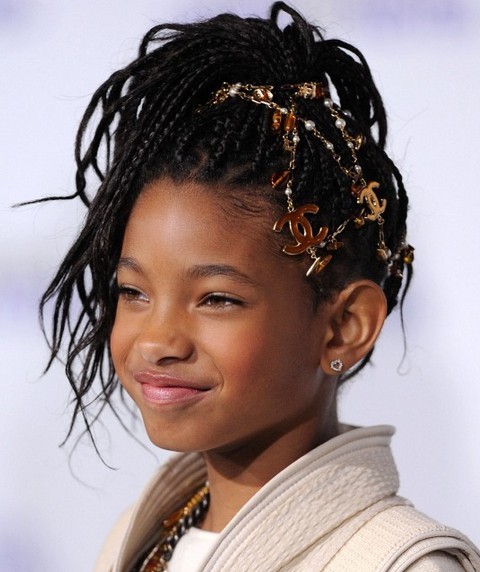 Willow Smith Hairstyles: Stylish Long Braided Hairstyle