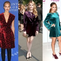 celebrities-wearing-velvet-dress