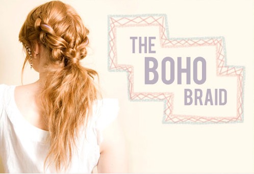 20 Braided Hairstyles Tutorials: Boho Hairstyle for Holiday