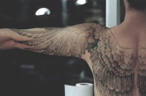 Angel Tattoos Designs: Cool Wings Tattoo