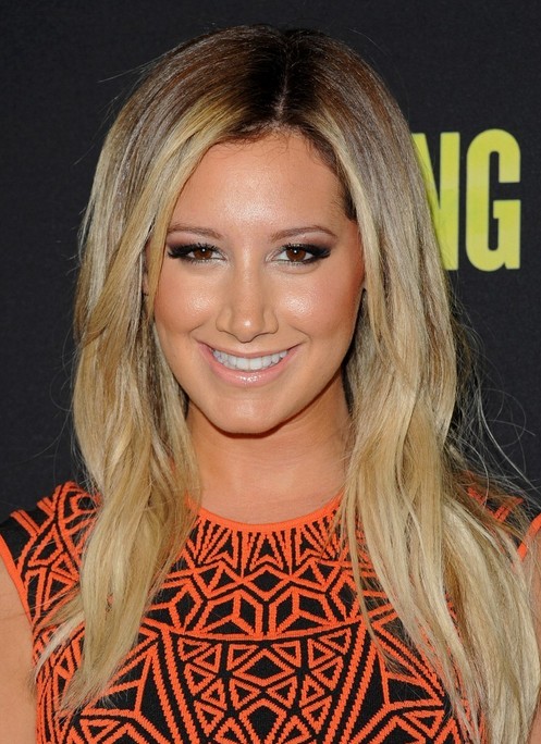 Ashley Tisdale Long Hairstyle: Straight Hair