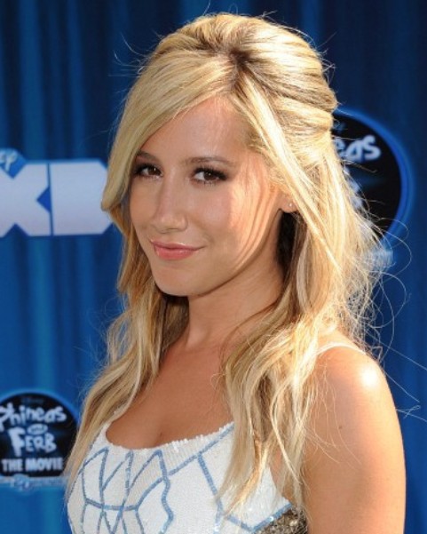 Ashley Tisdale Long Hairstyle: Sunny-kiss Beehive 'do