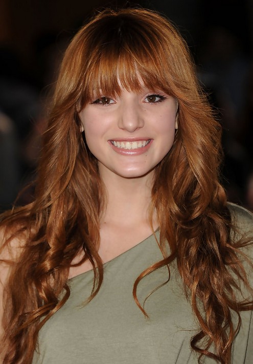 Bella Thorne Long Hairstyle: Layered Hairstyle