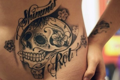 Black Skull Tattoo