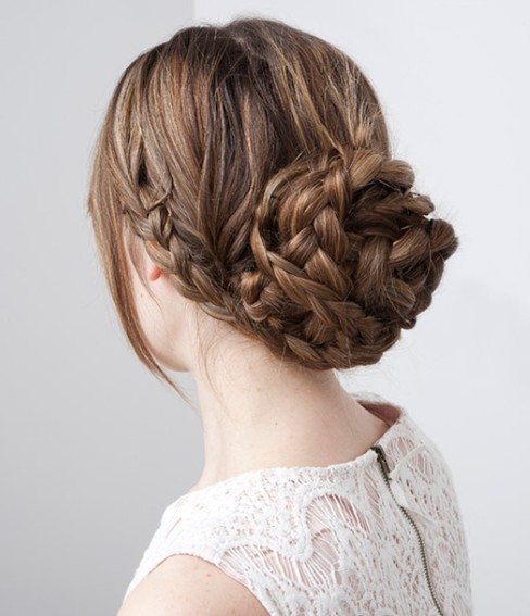Braided Updo Hairstyles Tutorials: Easy updo ideas for long hair