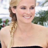 Diane Kruger Hairstyles: Fabulous Braided Hairstyle