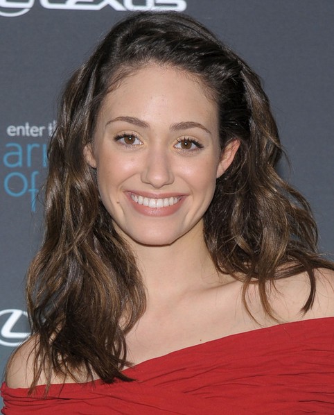 Emmy Rossum Long Hairstyle: Waves for Girls