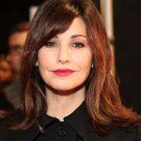 Gina Gershon Hairstyles: Medium Straight Haircut