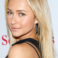 Hayden Panettiere Long Hair style: 2014 Straight Haircut