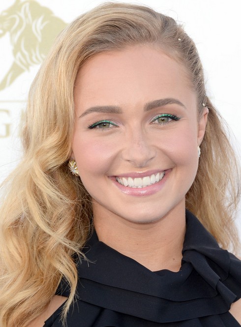 Hayden Panettiere Long Hairstyle Deep Side Part Pretty Designs Hayden Panettiere Long Hairstyle Deep Side Part