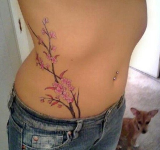 Japanese cherry blossom tatuagem do pinterest