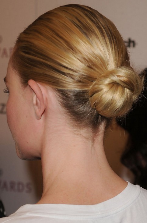 Kate Bosworth Updo Hairstyle: Classic Bun