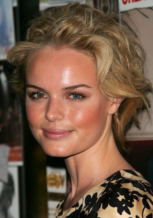 Kate Bosworth Updo Hairstyle: Messy Hair