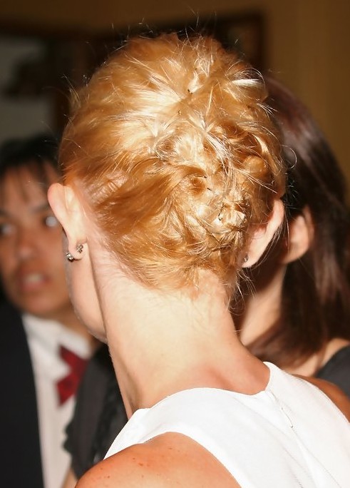 Kate Bosworth Updo Hairstyle: Pinned Up Hair