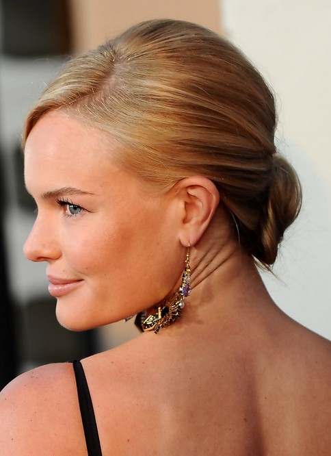 Kate Bosworth Updo Hairstyle: Pretty Bun