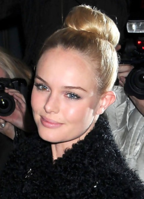 Kate Bosworth Updo Hairstyle: Retro Bun