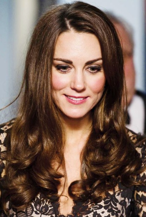 Kate Middleton Hairstyles: Adorable Long Curls