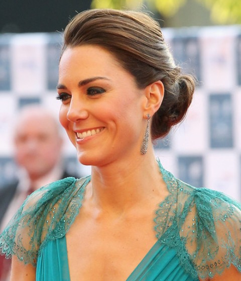Kate Middleton Hairstyles: Elegant Loose Bun