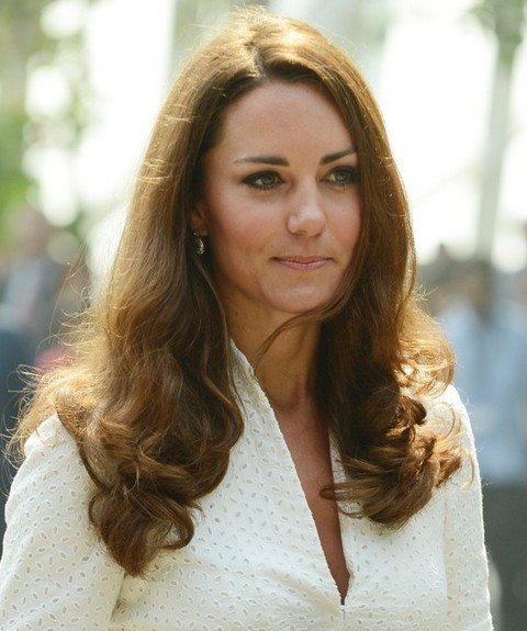 Kate Middleton Hairstyles: Pretty Long Curls