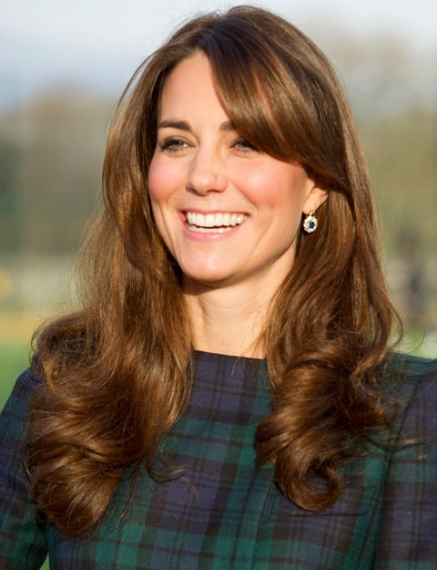 Kate Middleton Hairstyles: Sunny Long Curls