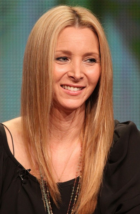 Lisa Kudrow Long Hairstyle: Side Part