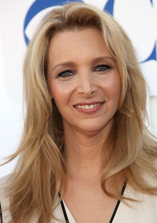 Lisa Kudrow Long Hairstyle: Uneven Hair