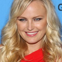 Malin Akerman Long Hair style: 2014 Blonde Curls