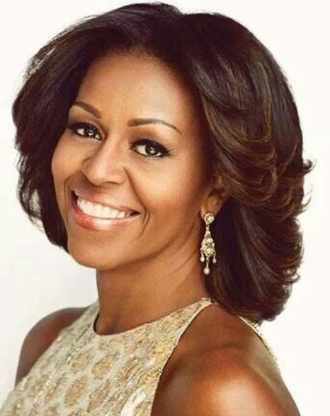 Top 15 Michelle Obama Hairstyles Pretty Designs