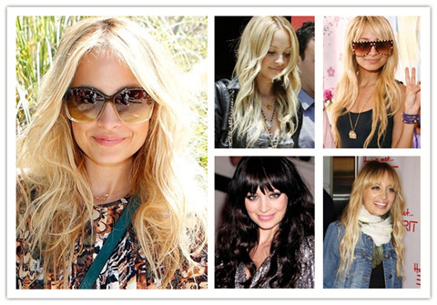 Nicole Richie Hairstyles: Long Waves