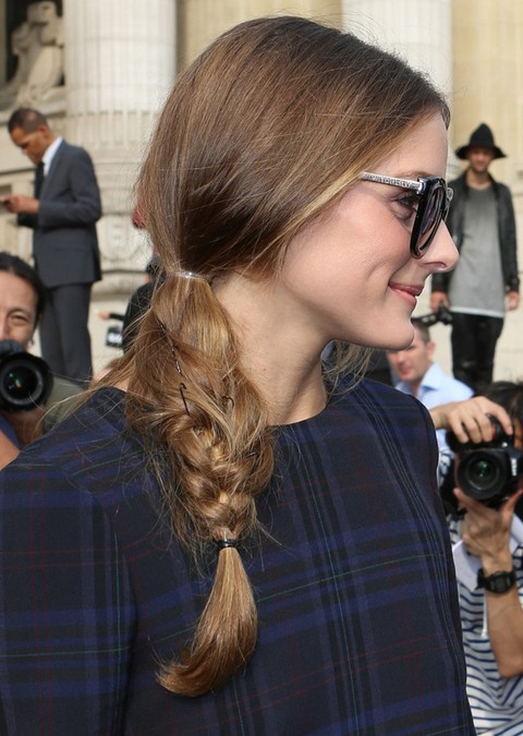 Olivia Palermo Hairstyles: Adorable Braid