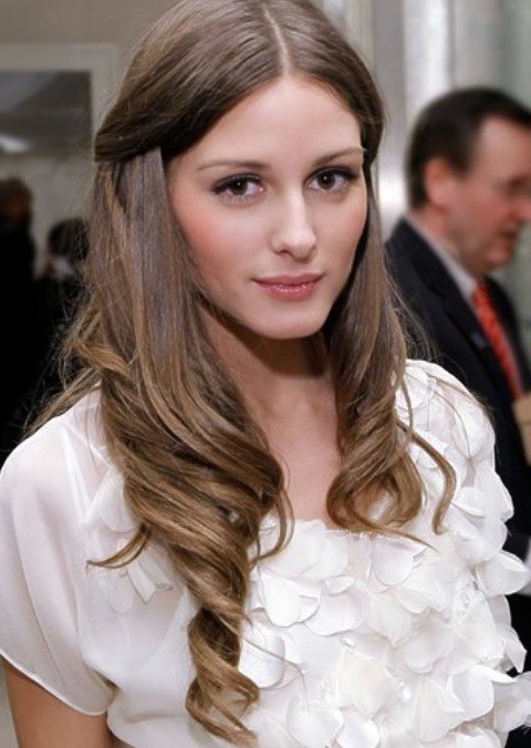 Olivia Palermo Hairstyles: Adorable Half-up Half-down