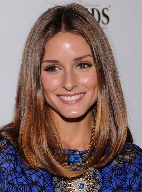 Olivia Palermo Hairstyles: Cute Mid-length Bob