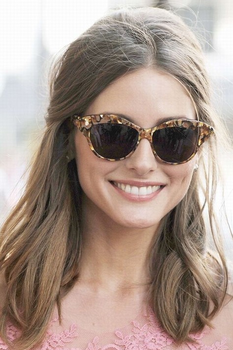 Olivia Palermo Hairstyles: Stylish Half-up Half-down