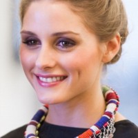 Olivia Palermo Hairstyles: Sweet Braided Updo