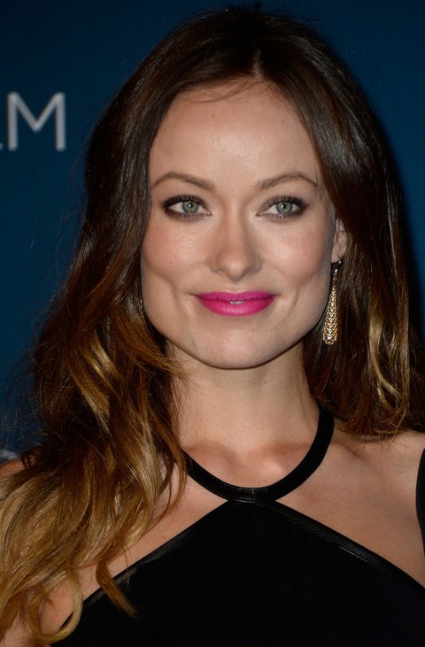 Olivia Wilde Hairstyles: Ombre Loose Curls